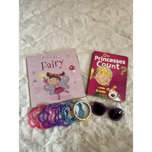 Fairy Princess Bundle | 2 Books, Toy Bracelets, Sunglasses |…
